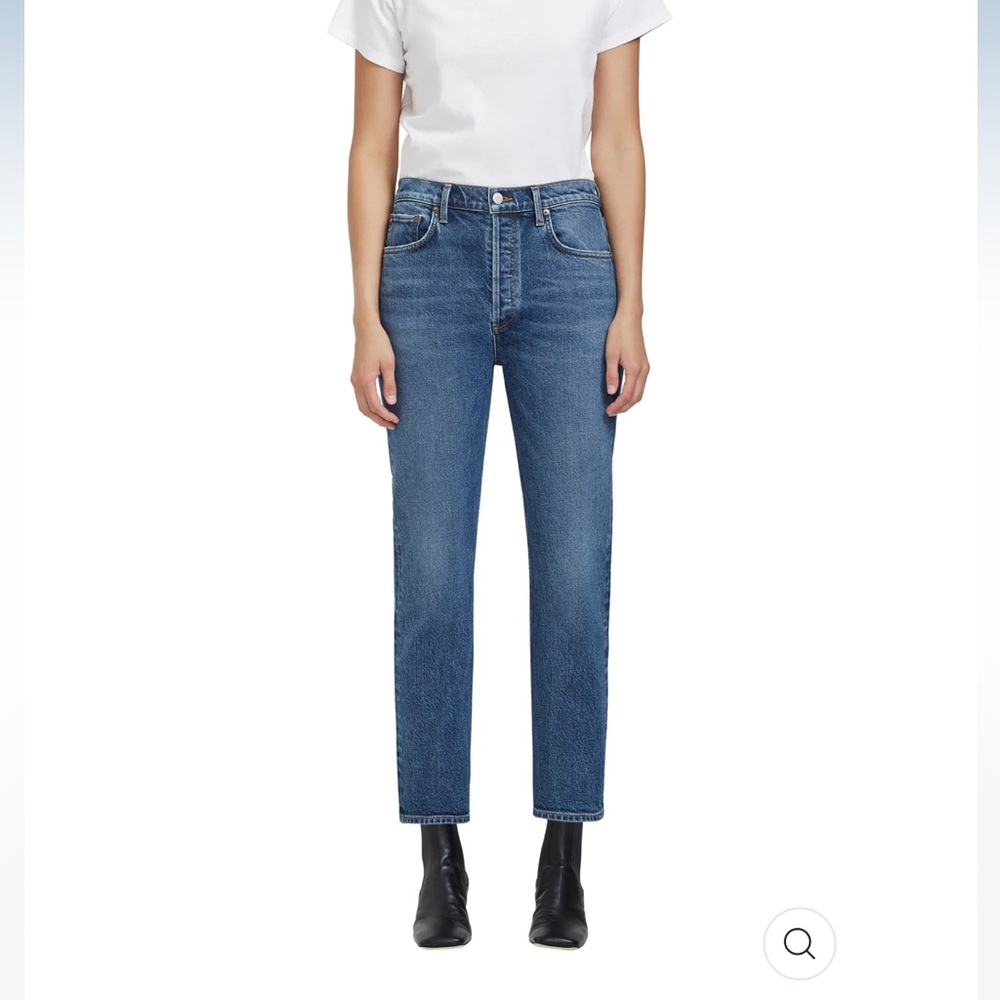 AGOLDE Riley High Rise Straight Crop Jean Size 29